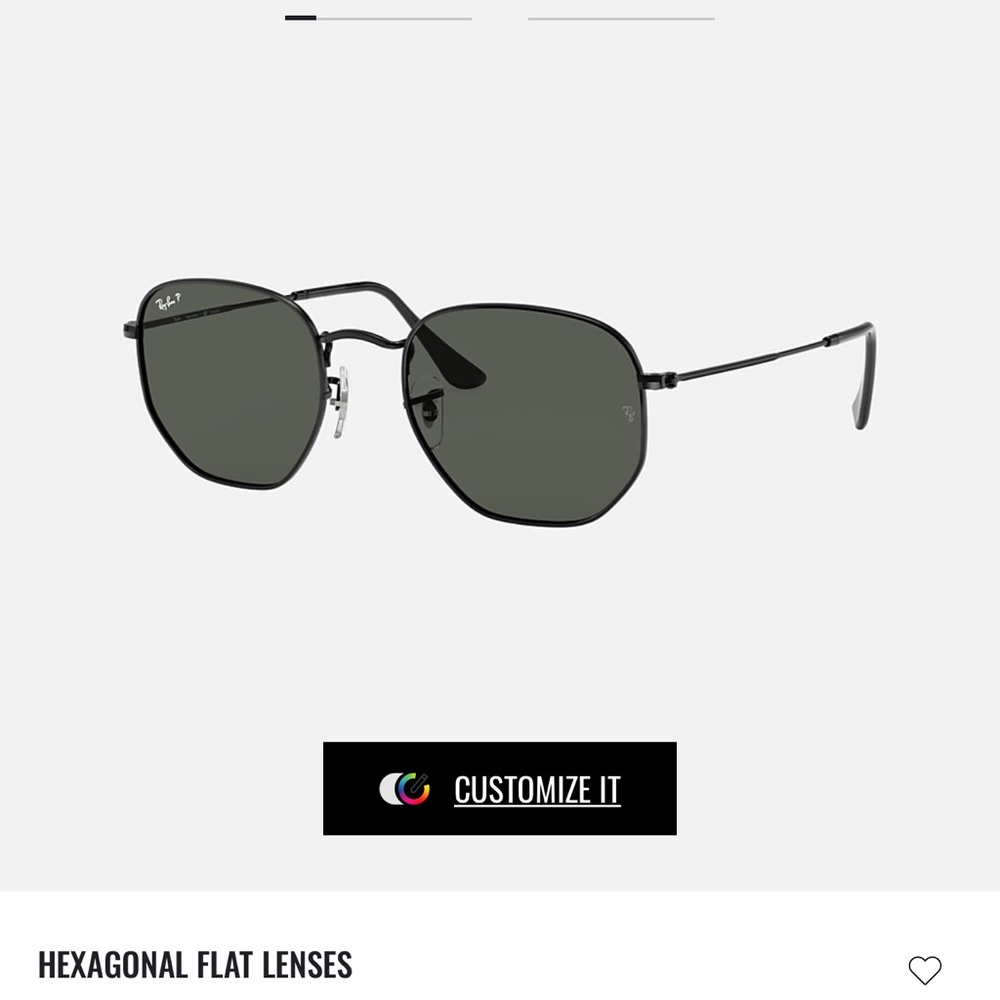 Rayban hexagonal sunglasses